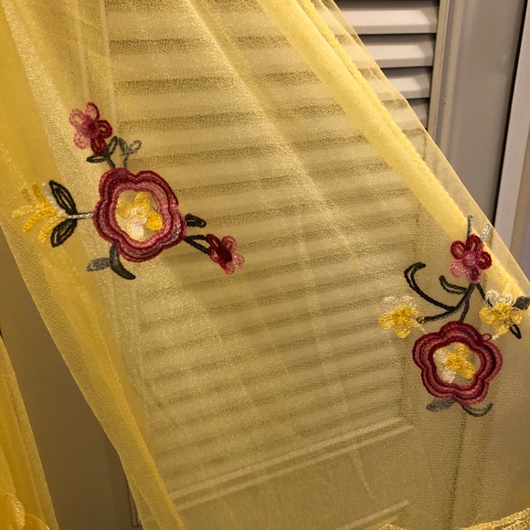 All Season NEW Long Tube Style Embroidered Scarf - Picture 10 of 12